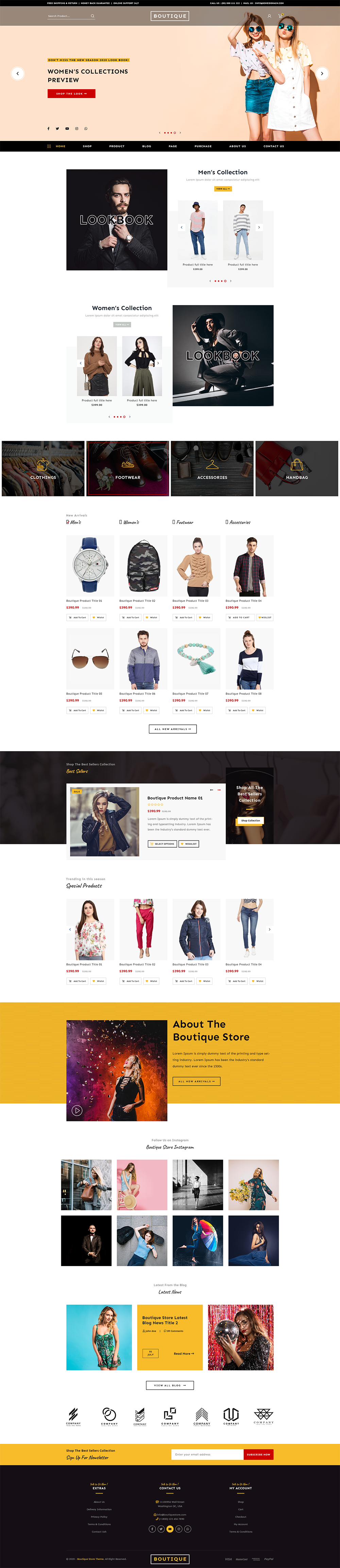 Boutique WordPress Theme