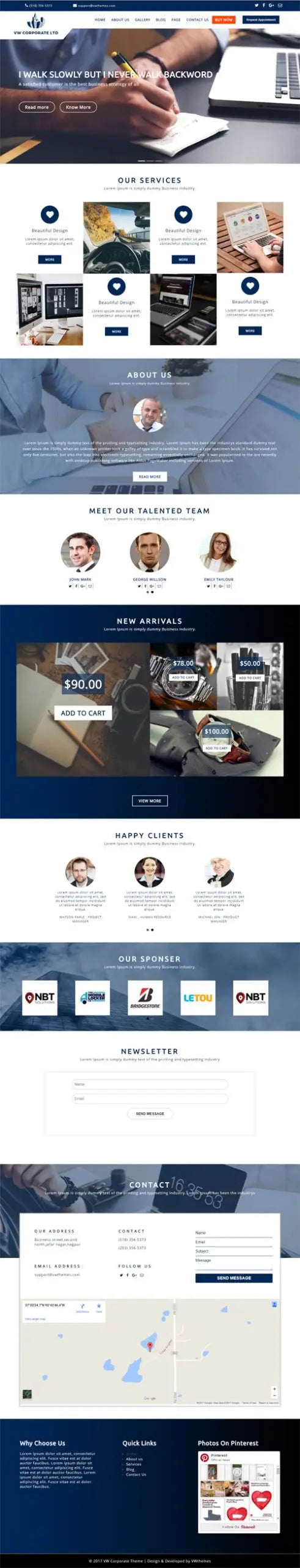 Officer WordPress Theme
