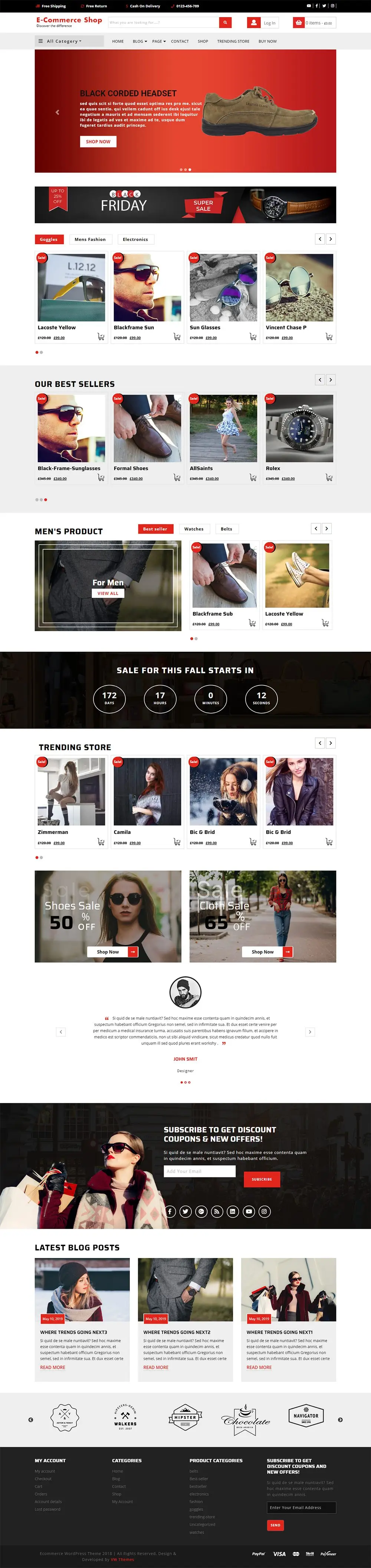 Product Catalog WordPress Theme