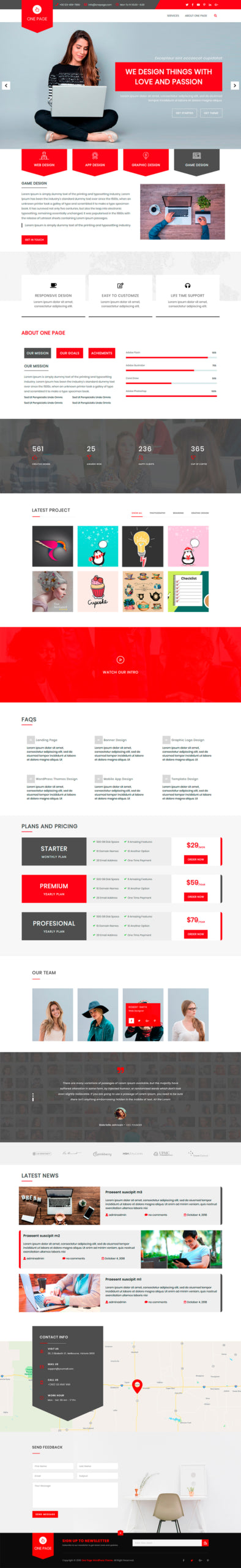 One-Page-WordPress-Theme