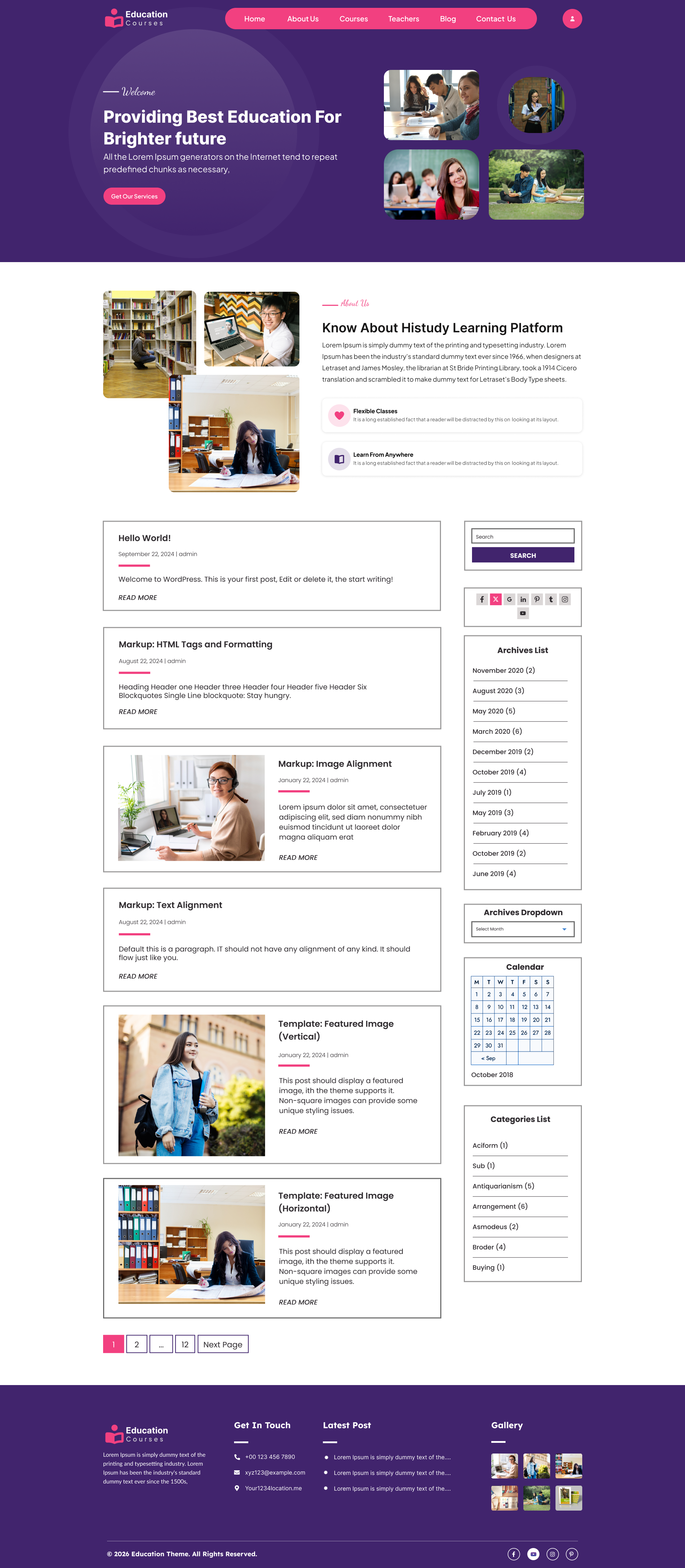 Master Education