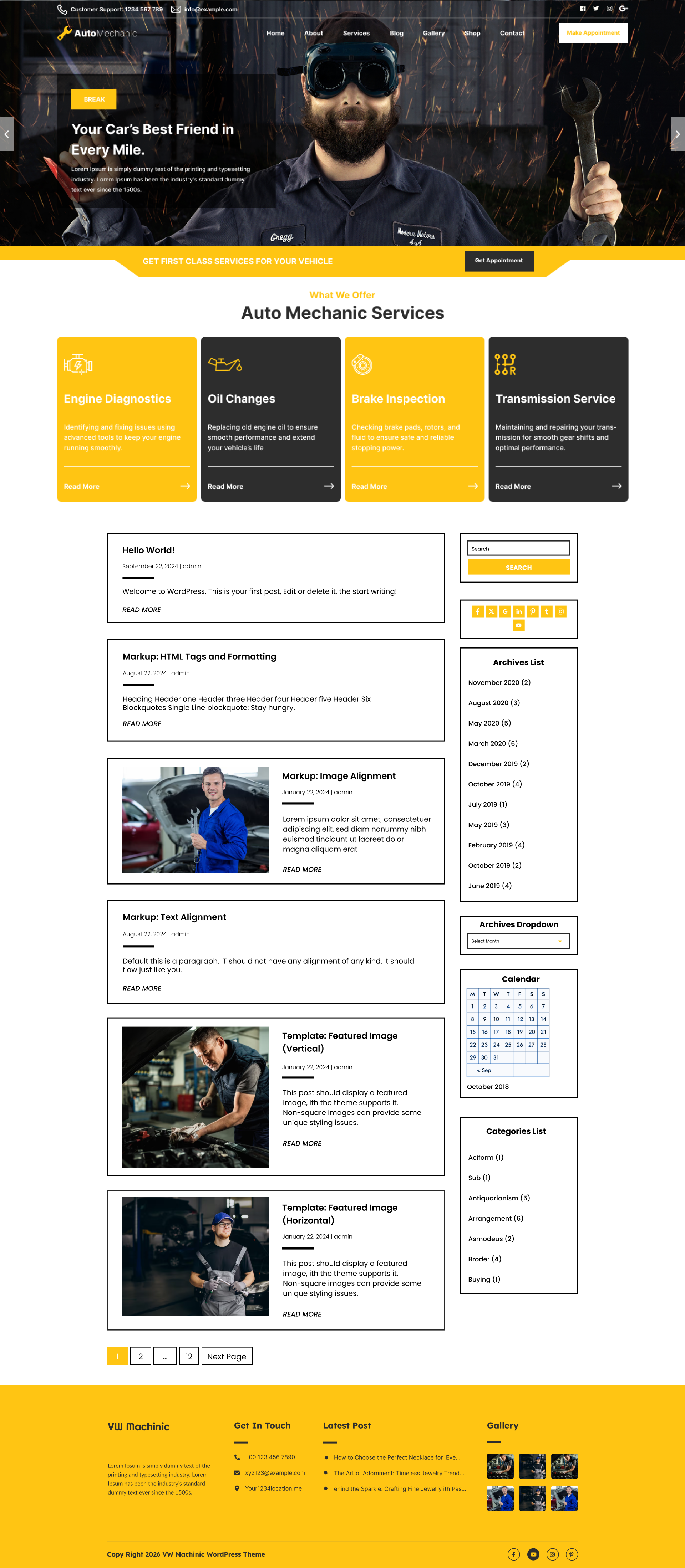 VW Car Mechanic