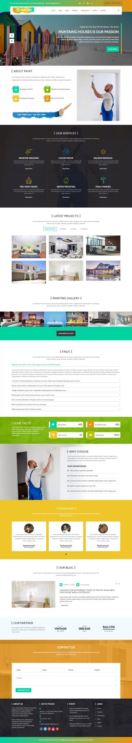 Art Gallery WordPress Theme