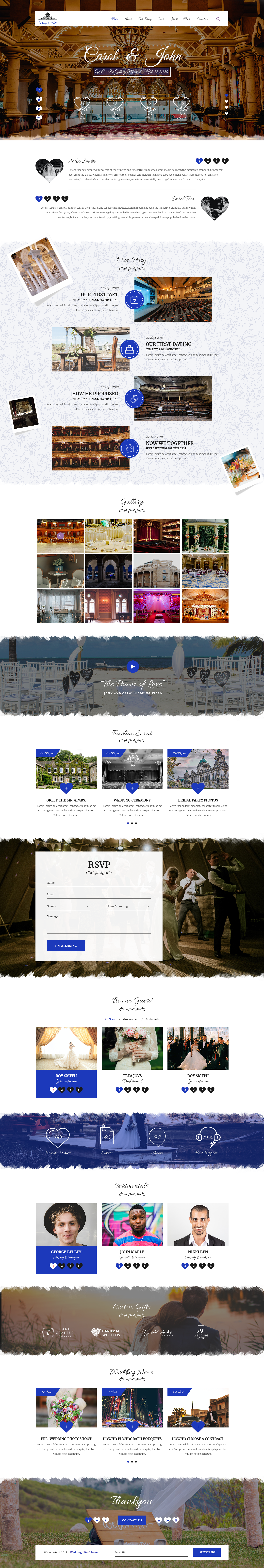 Banquet Hall WordPress Theme
