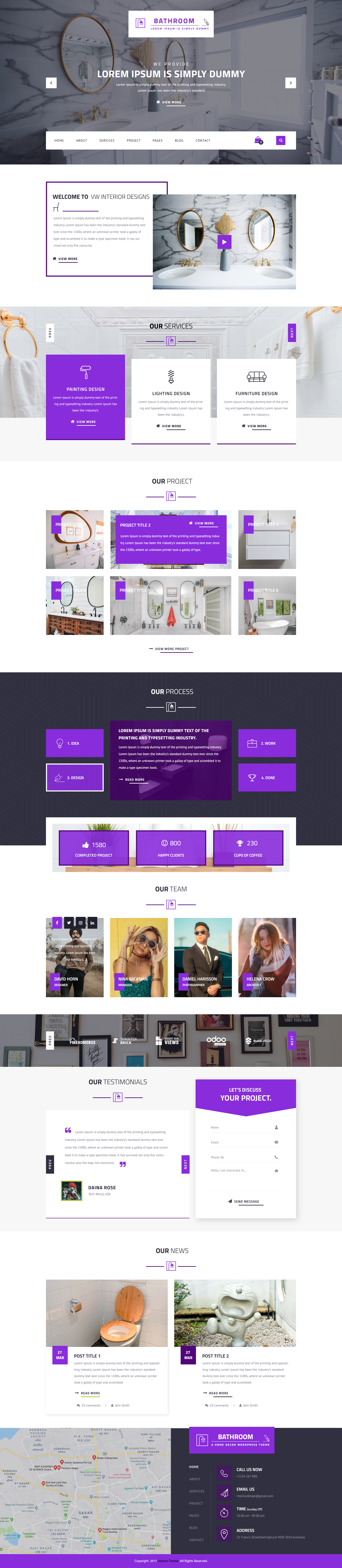 Bathroom WordPress Theme