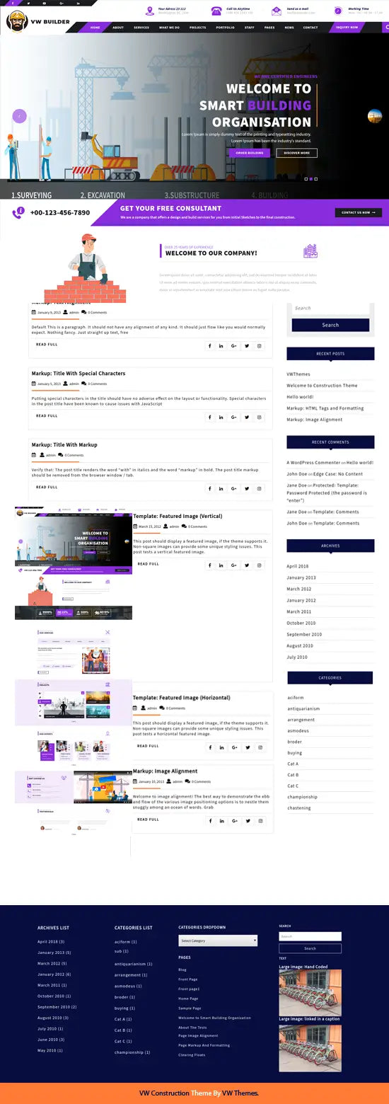Free Builder WordPress Theme