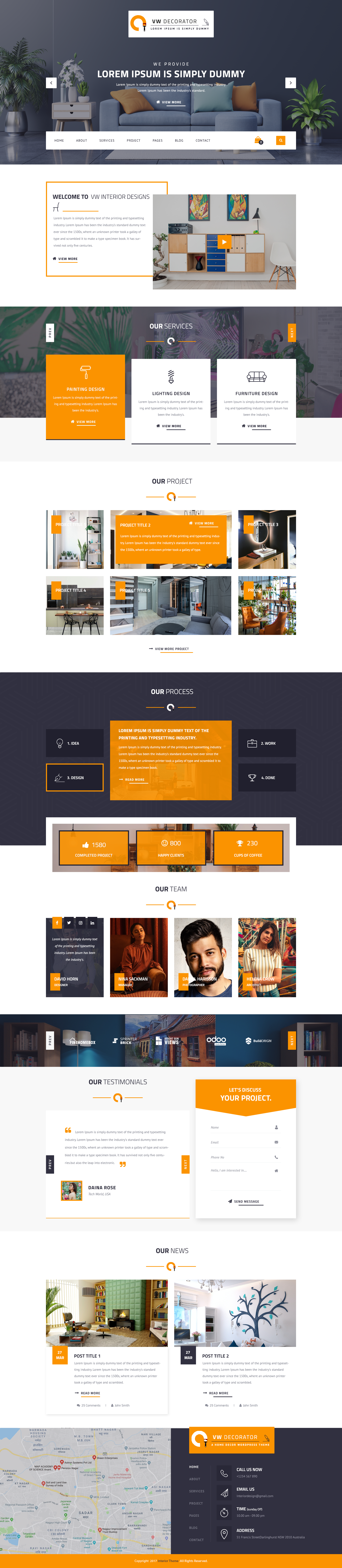 Decorator WordPress Theme