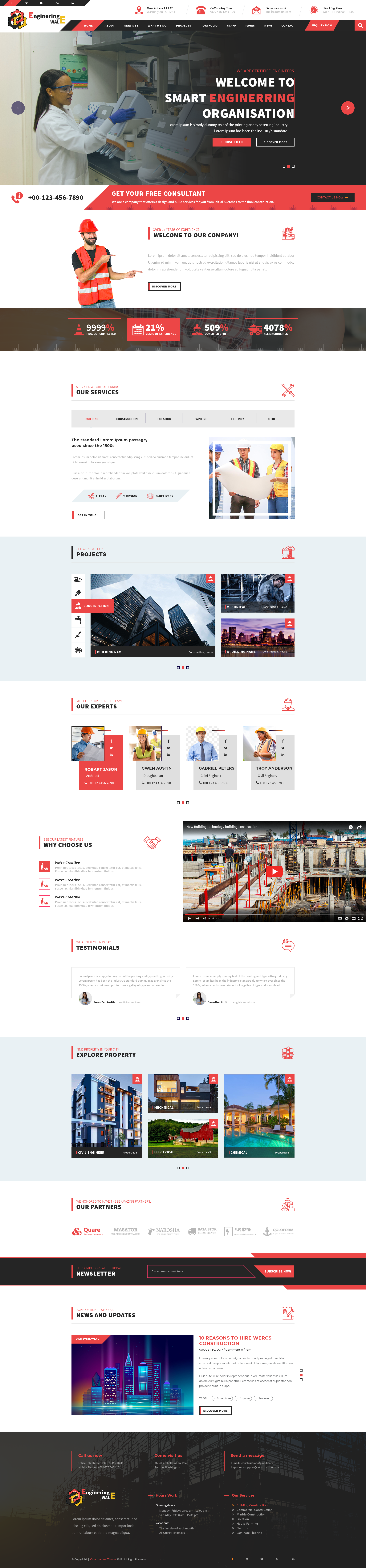 Engineer WordPress Theme