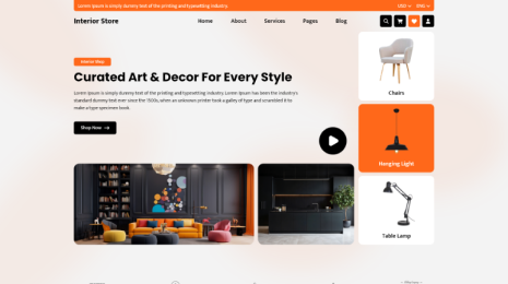 Interior WordPress Theme