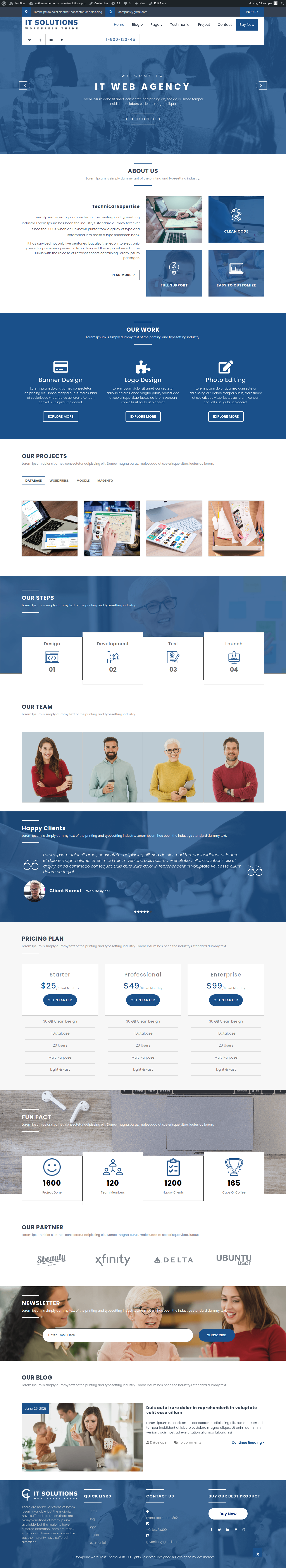 IT Solution WordPress Theme