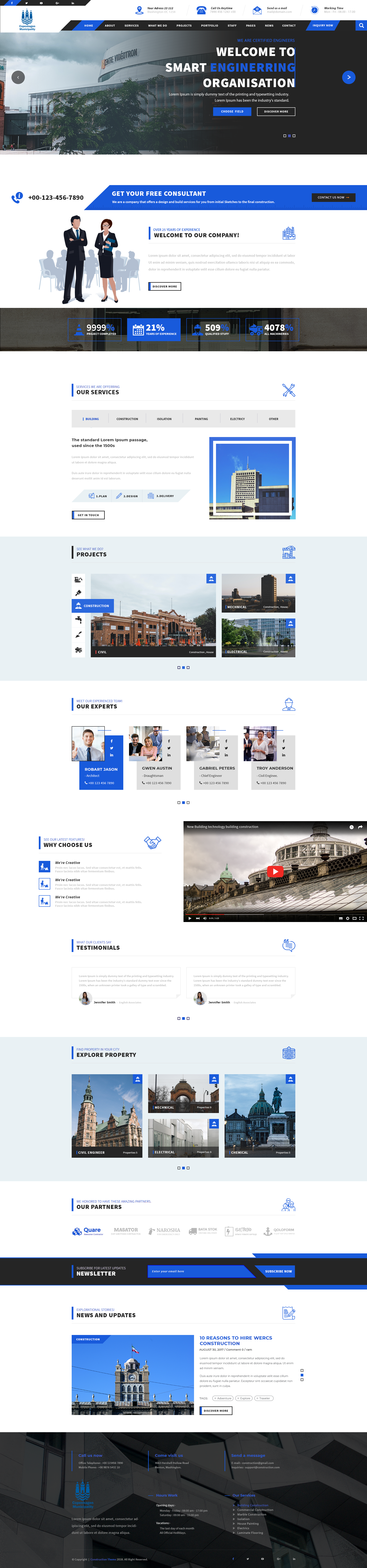 Municipality WordPress Theme