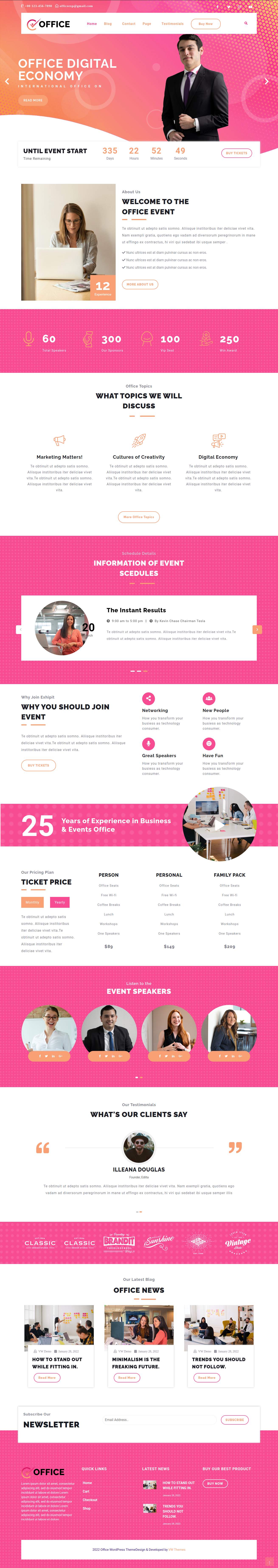 Office WordPress Theme