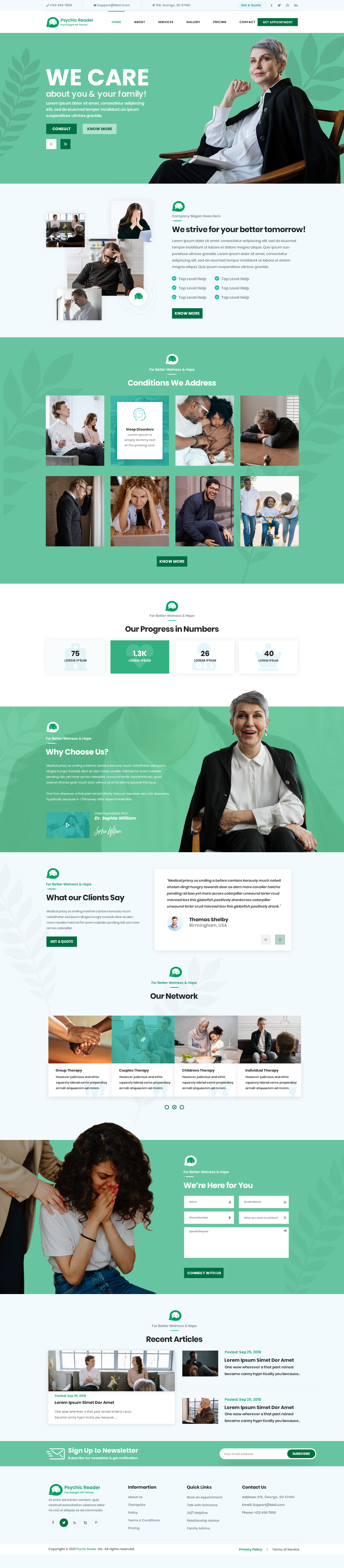 Psychic Reader WordPress Theme