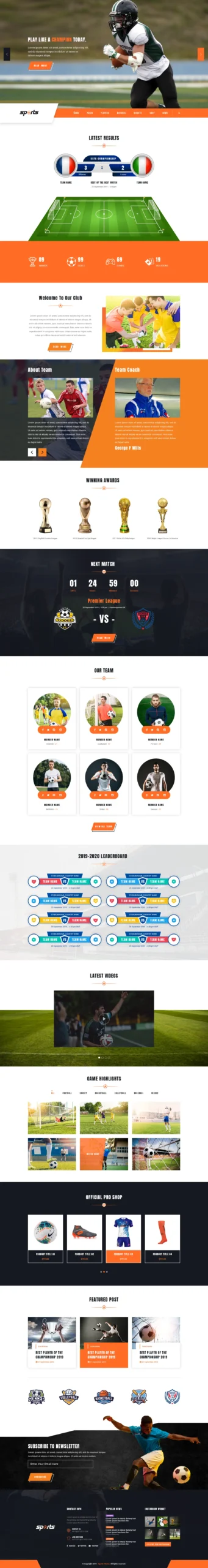Running WordPress Theme