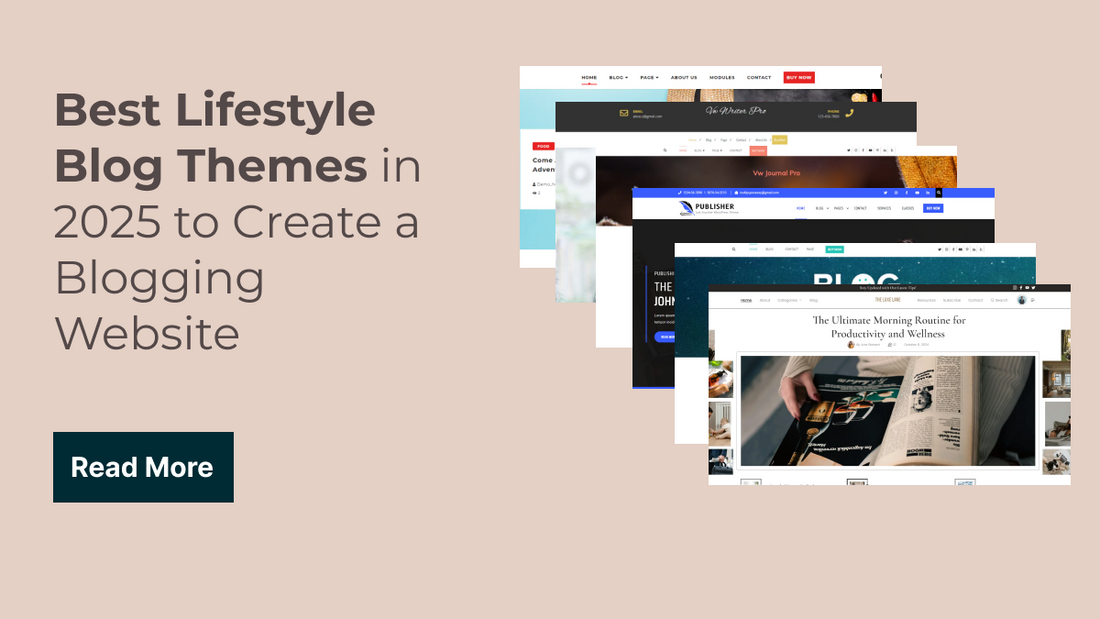 Funblog Themes Best Lifestyle Blog Themes in 2025 to Create a Blogging Website
