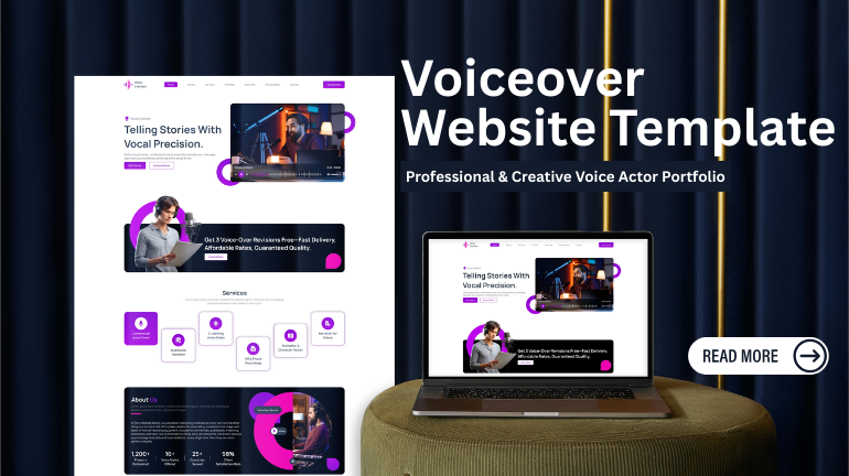 Voiceover Website Template