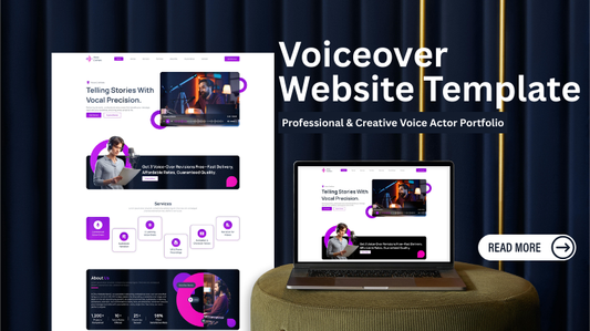 Voiceover Website Template