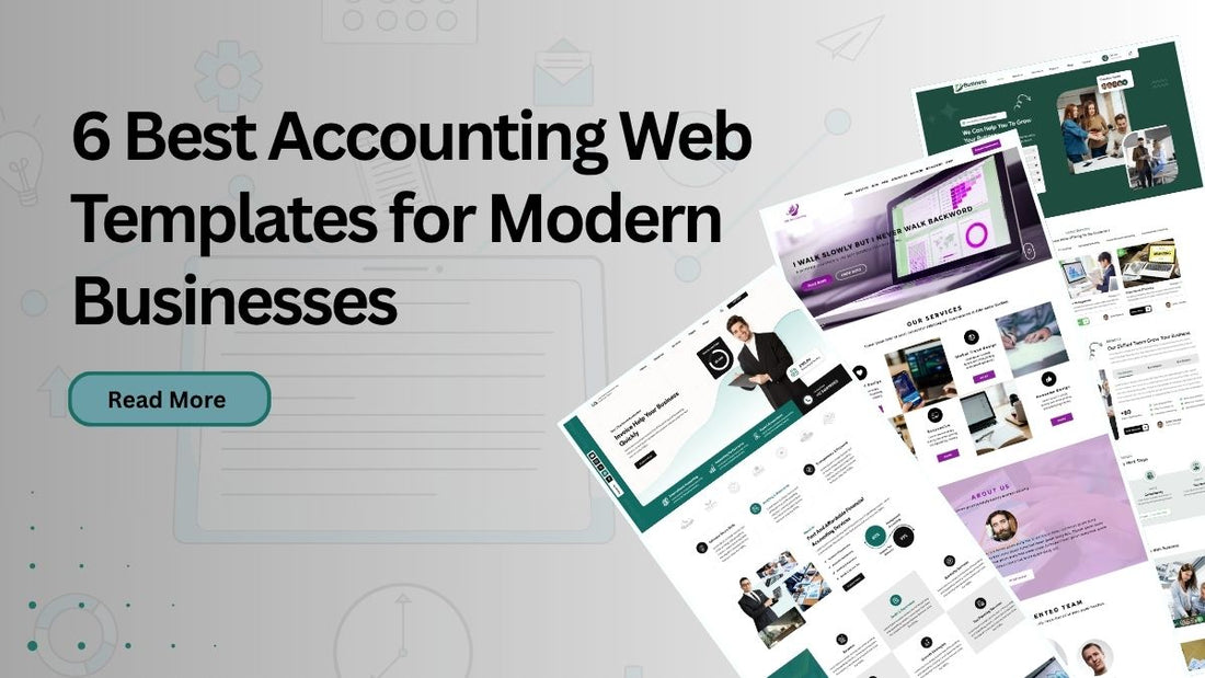 6 Best Accounting Web Templates for Modern Businesses