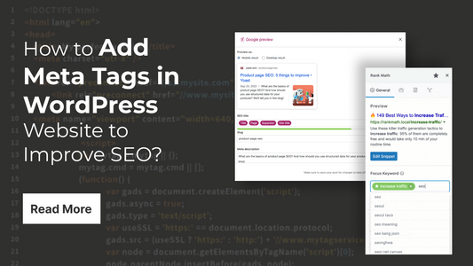 How to Add Meta Tags in WordPress Website to Improve SEO?