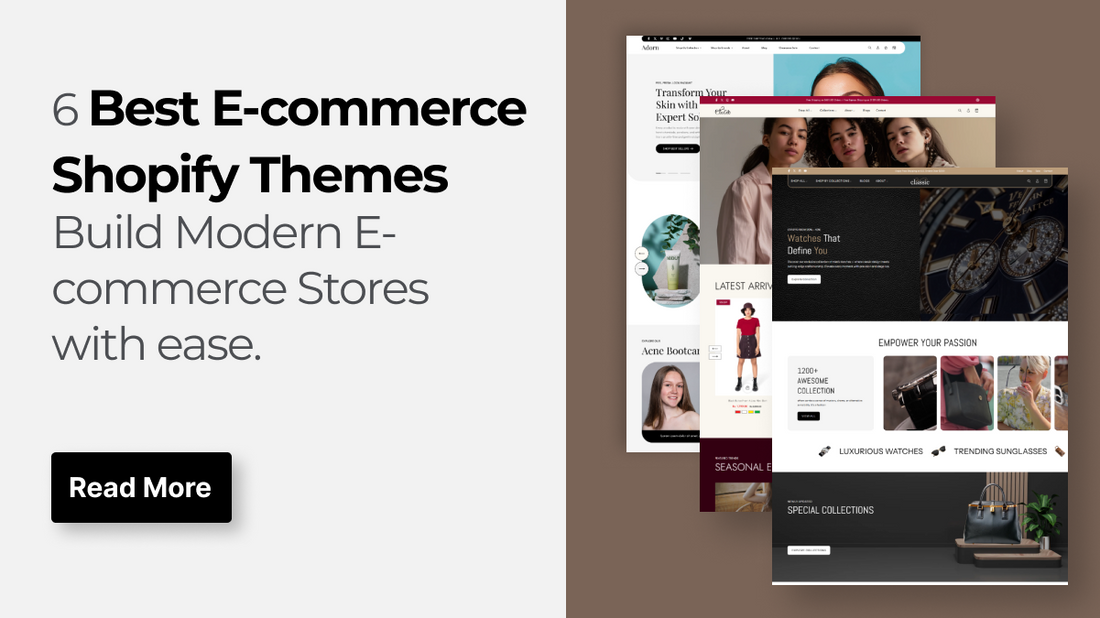 best ecommerce shopify themes
