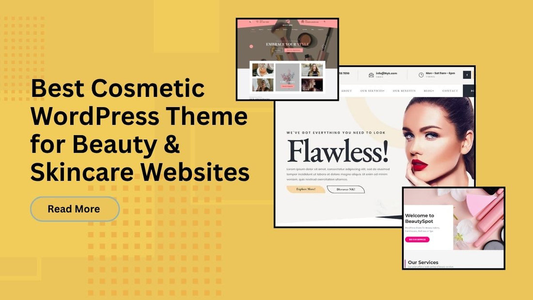 Best Cosmetic WordPress Theme for Beauty & Skincare Websites