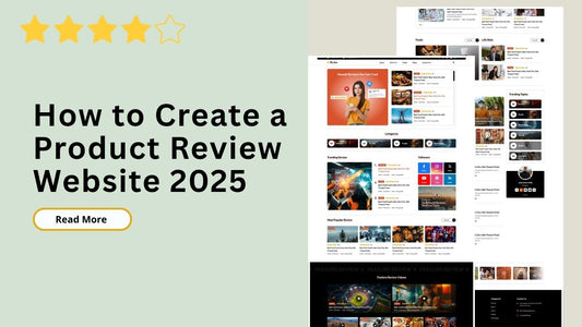 Create Product Review Website