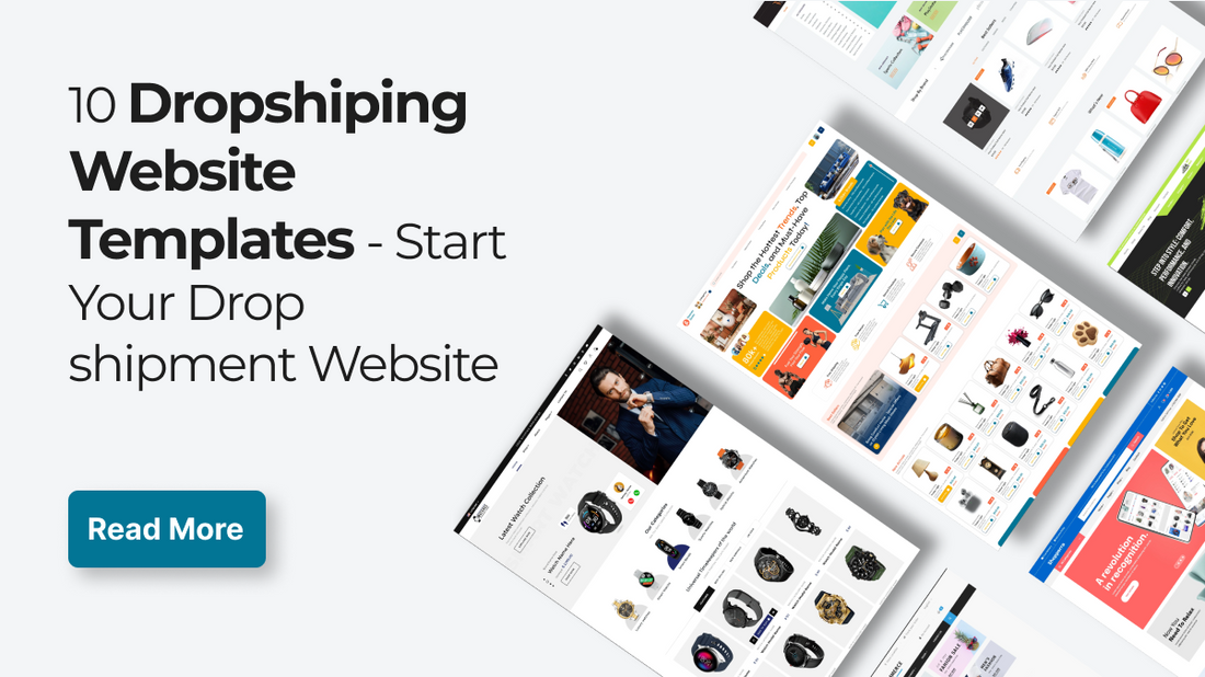 10 Dropshiping Website Templates - Start Your Drop shipment Website