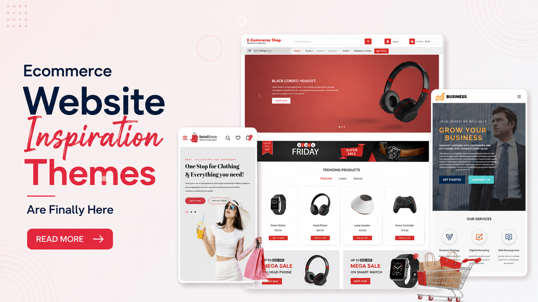 Ecommerce Website Inspiration 