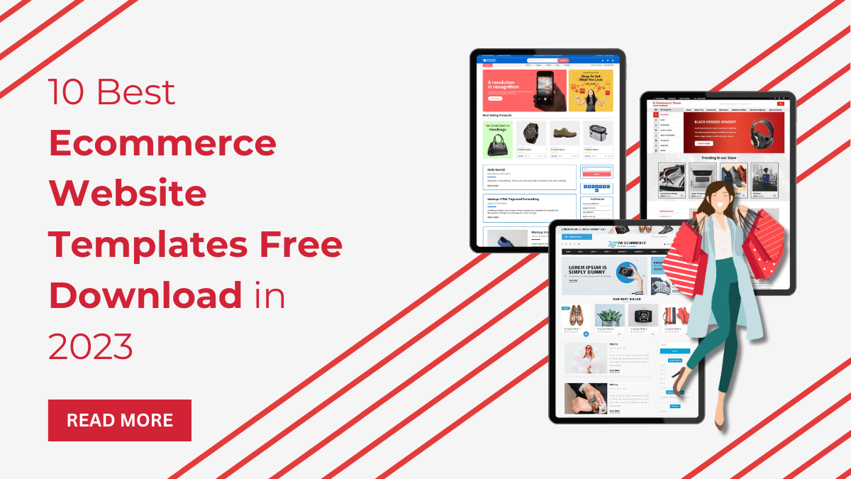 10 best Ecommerce website templates free download in 2024