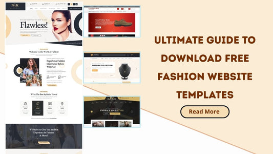 Free Fashion Website Templates
