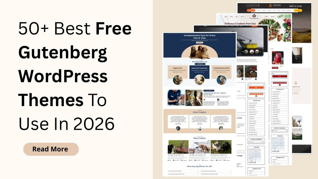 Free Gutenberg WordPress Themes
