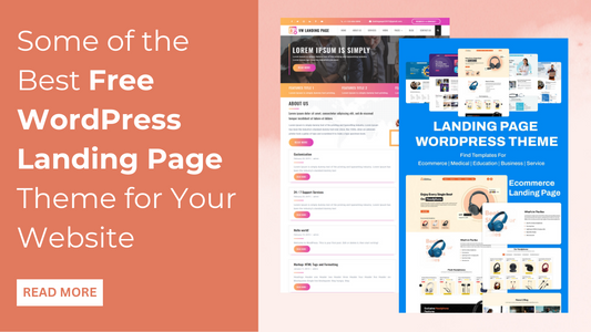Free WordPress Landing Page