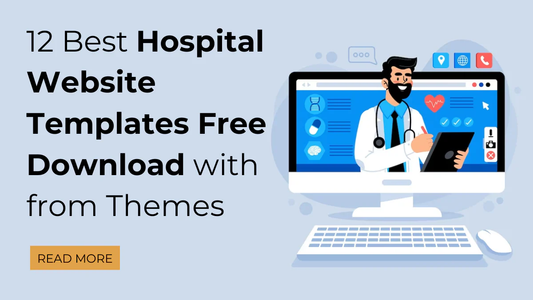 Free hospital WordPress theme download preview