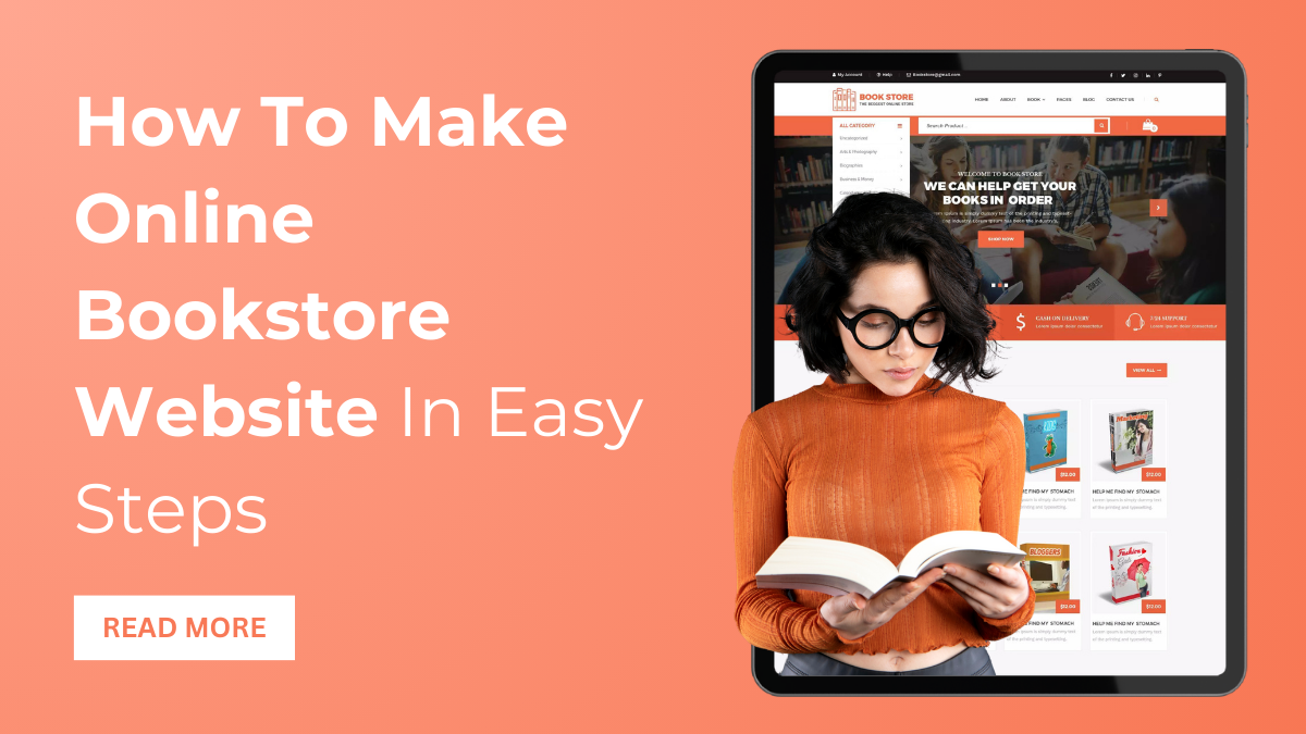 How To Make Online Bookstore Website In Easy Steps
