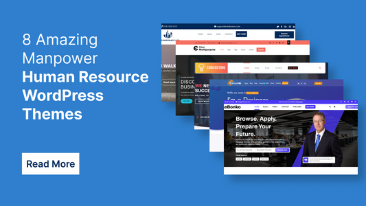 8 Amazing Manpower Human Resource WordPress Themes