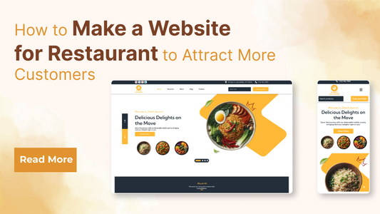 make a website for restaurant