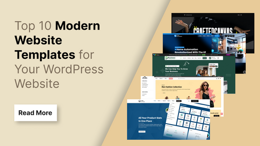 Top 10 Modern Website Templates for Your WordPress Website