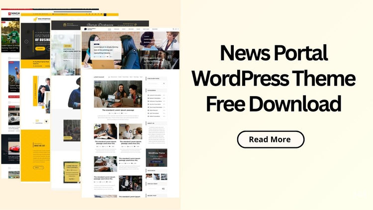 News Portal WordPress Theme Free Download By VWTHEMES