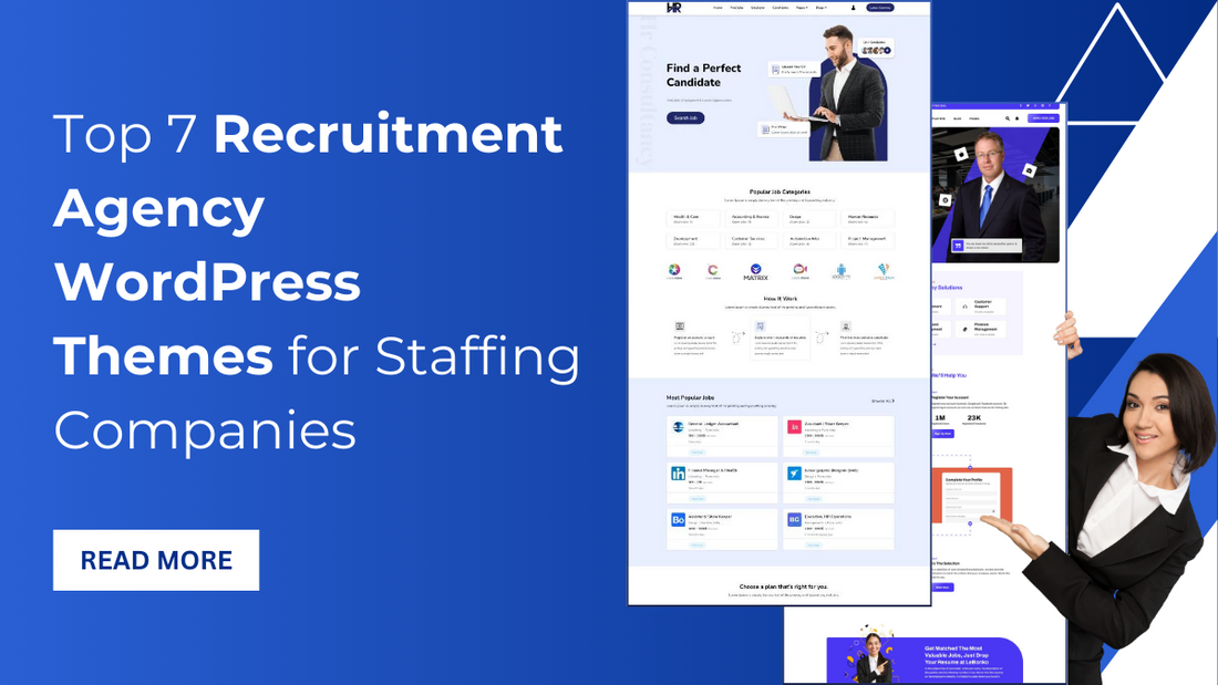 Top 7 Recruitment Agency WordPress Themes for Staffing Companies
