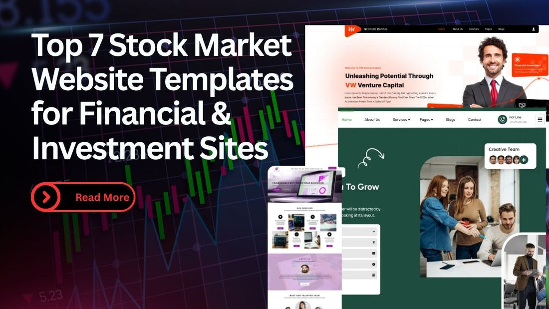 Stock Market Website Templates