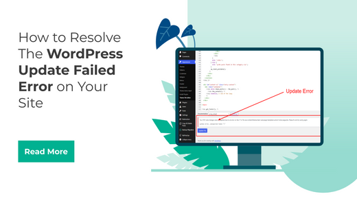 How to Resolve The WordPress Update Failed Error on Your Site