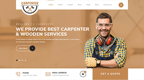 Reupholstery WordPress Theme