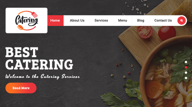 Catering WordPress Theme Thumbnail
