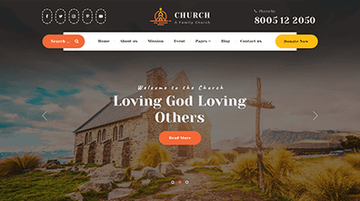 Church WordPress Theme Thumbnail