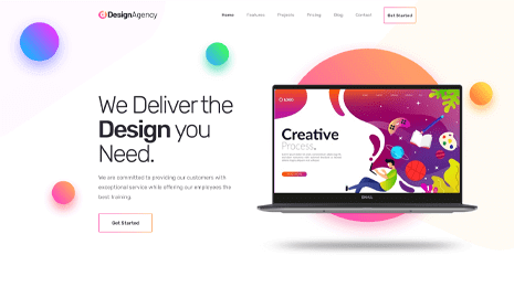 Free Design Agency WordPress Theme Thumbnail 