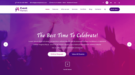 Free Performer WordPress Theme Thumbnail 