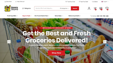 Grocery Store WordPress Theme Thumbnail