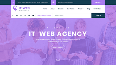 Free IT Solution WordPress Theme Thumbnail