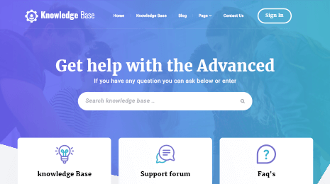 Knowledge Base WordPress Theme