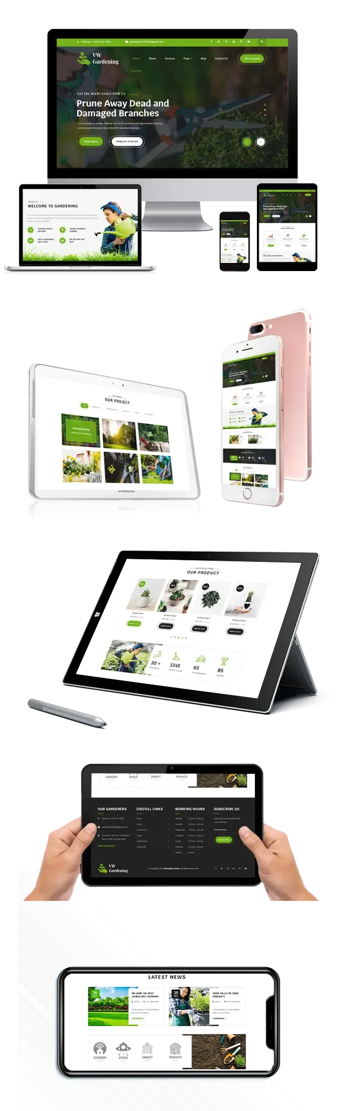 Landscape Designer WordPress Theme